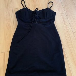 NWOT Forever 21 Black Bustier Mini Dress🖤